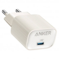 Мережевий зарядний пристрій Anker PowerPort 511 Nano IV White, 30 W USB Type-C (A2337G21)
