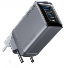 Мережевий зарядний пристрій Anker PowerPort GaNPrime 100W 2xUSB Type-C, USB Type-A Silver (A2688341) Мережевий зарядний пристрій Anker PowerPort GaNPrime 100W 2xUSB Type-C, USB Type-A Silver (A2688341)