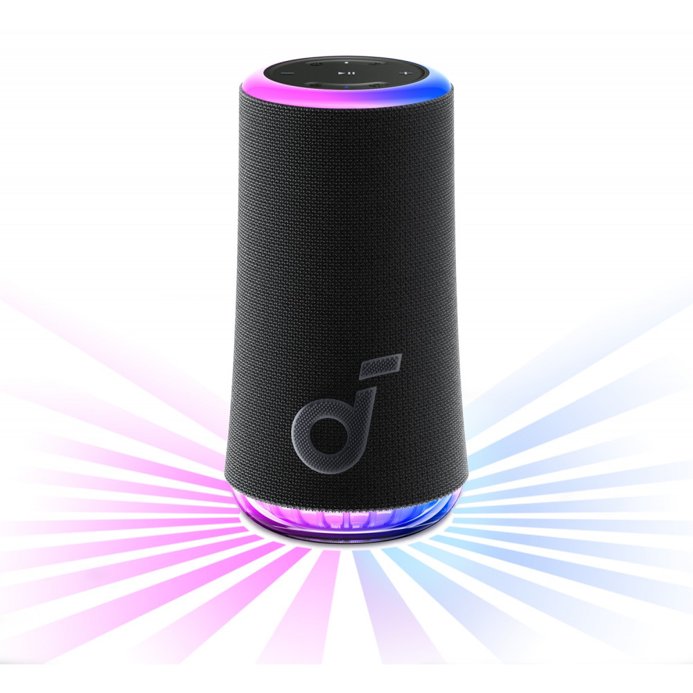 Акустична система Anker SoundCore Glow Black (A3166G11)