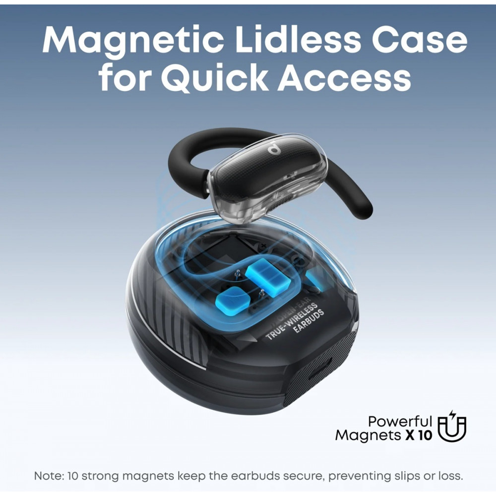 Bluetooth-гарнітура Anker SoundCore V40i Black (A3878G11)