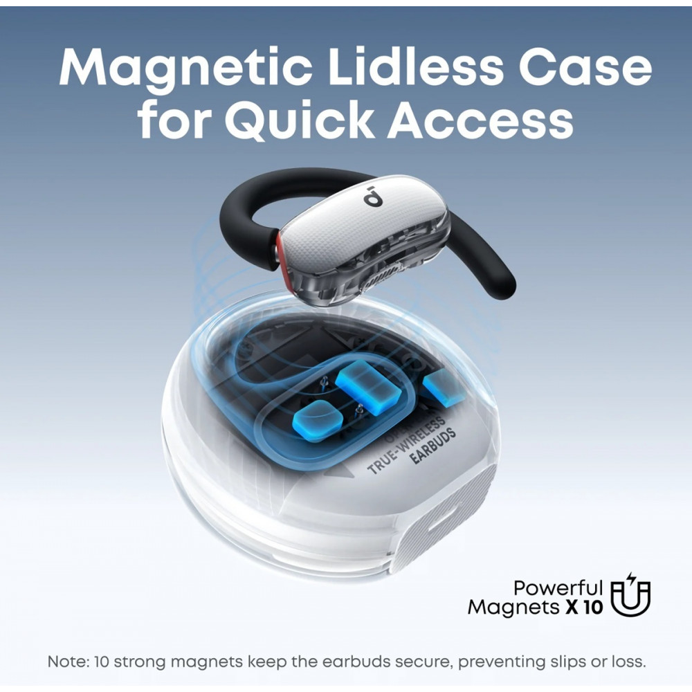 Bluetooth-гарнітура Anker SoundCore V40i White (A3878G21)