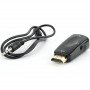 Адаптер Cablexpert (AB-HDMI-VGA-02) HDMI-VGA/3.5 мм, чорний