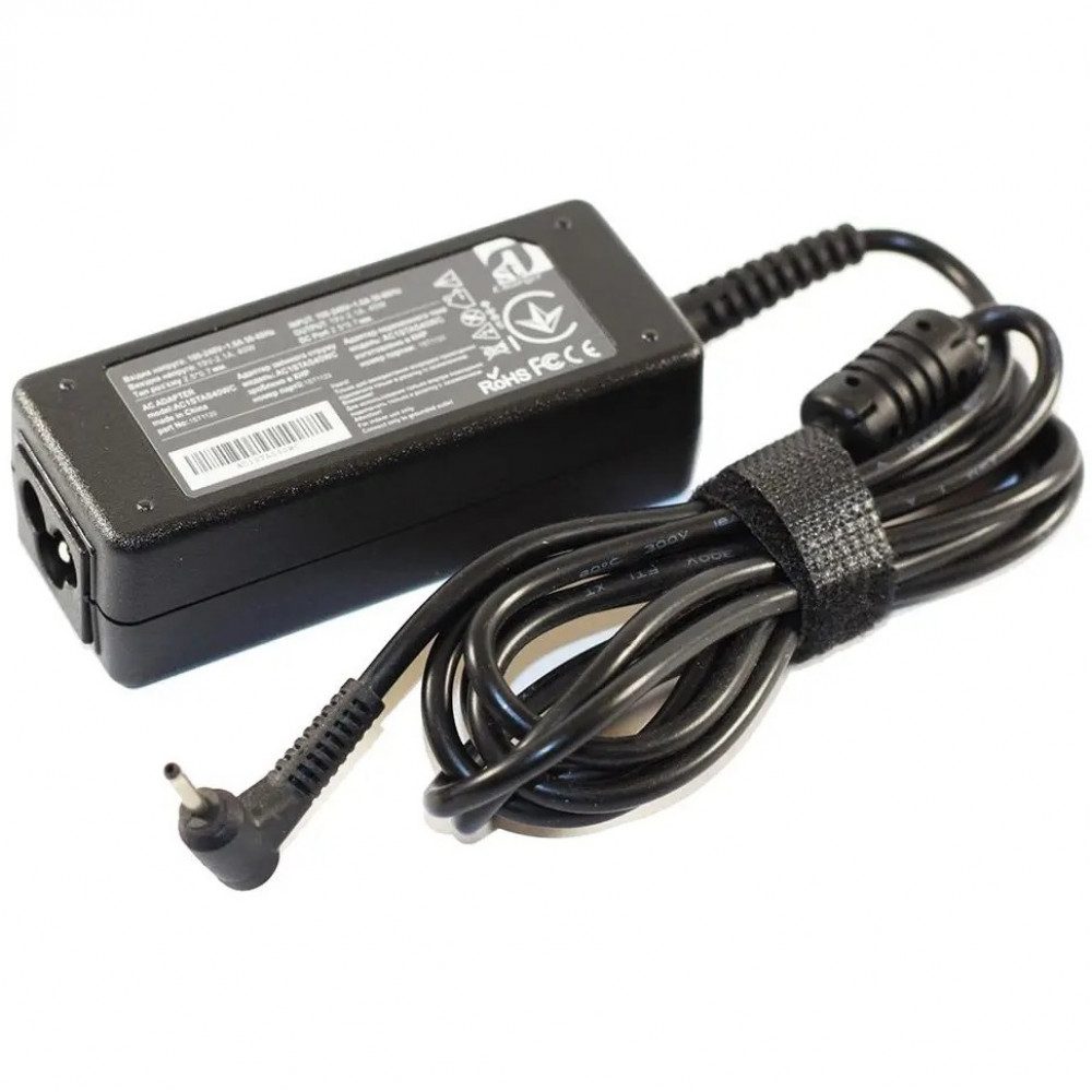 Блок живлення 1StCharger для ноутбука Asus 19V 40W 2.1A 2.5х0.7мм (AC1STAS40WC)