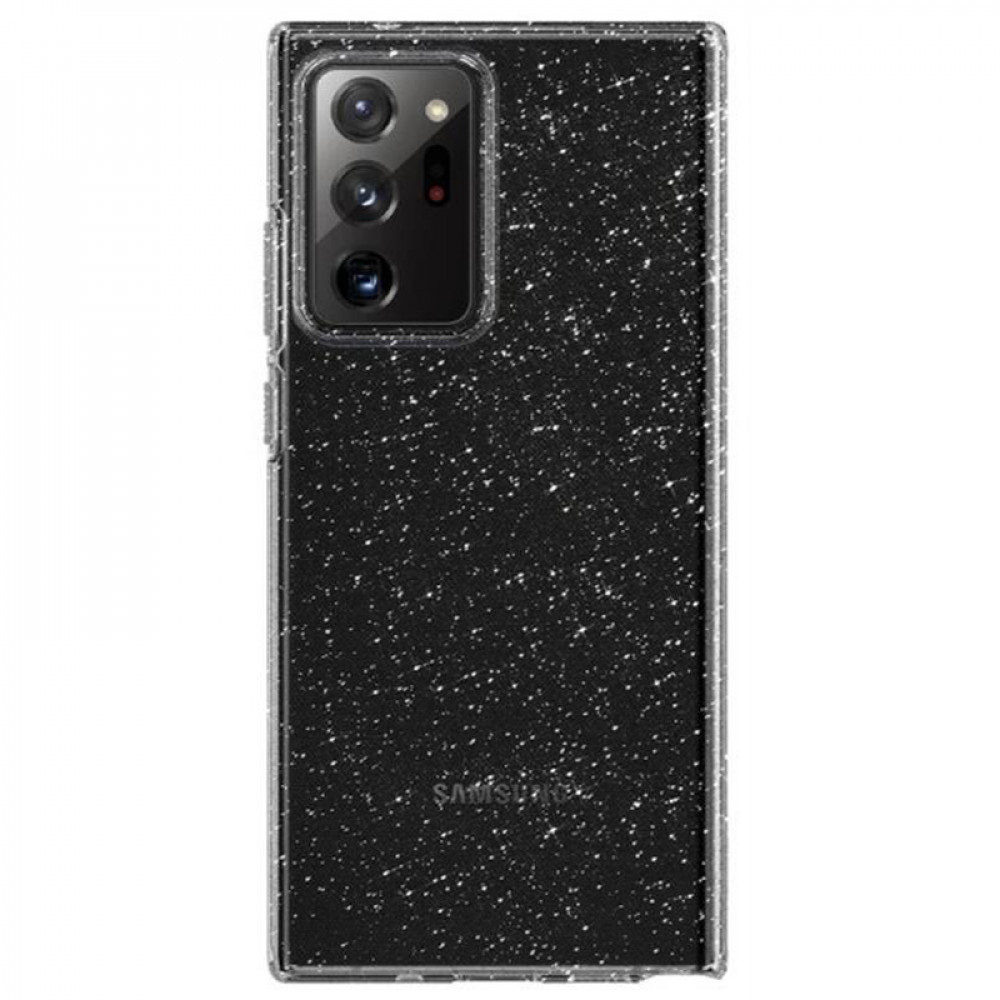 Чохол-накладка Spigen Liquid Crystal Glitter для Samsung Galaxy Note20 Ultra SM-N985 Crystal Quartz (ACS01390)
