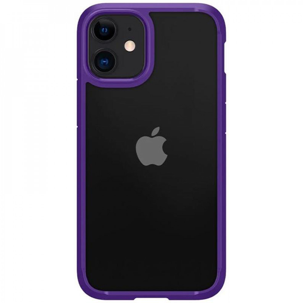 Чохол-накладка Spigen Crystal Hybrid для Apple iPhone 12 Mini Hydrangea Purple (ACS01544)