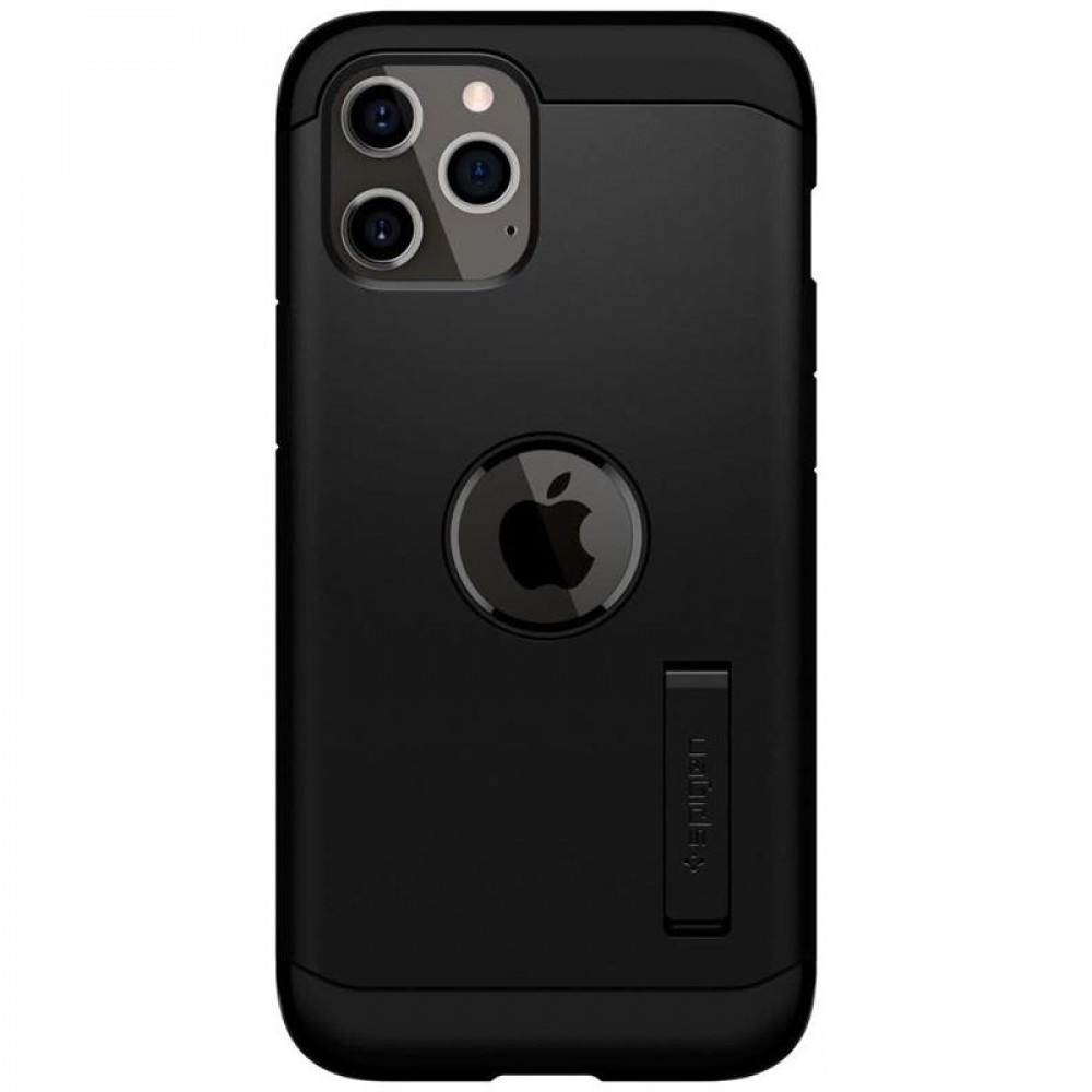 Чохол-накладка Spigen Tough Armor для Apple iPhone 12 Pro Max Black (ACS01626)