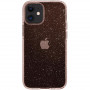 Чохол-накладка Spigen Liquid Crystal Glitter для Apple iPhone 12 Mini Rose Quartz (ACS01742)