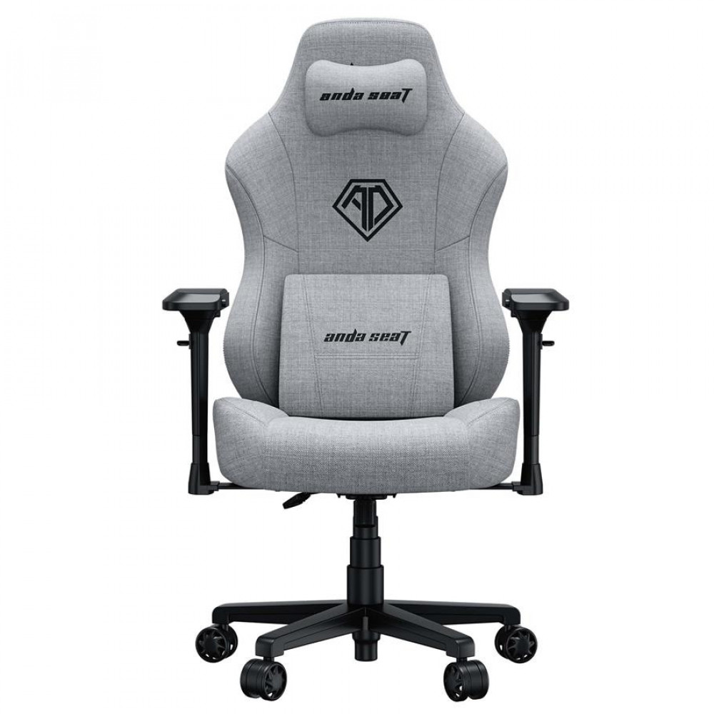 Крісло для геймерів Anda Seat Phantom 3 Pro Size L Fabric Grey (AD18YC-06-G-F)