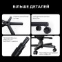 Крісло для геймерів Anda Seat Kaiser 3E XL Dark Gray Fabric (AD23YC-XL-09-GB-CF-G01)