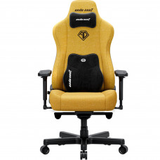 Крісло для геймерів Anda Seat Kaiser 3E XL Yellow Fabric (AD23YC-XL-09-Y-CF-Y01)