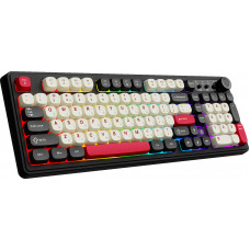 Клавіатура бездротова Ajazz AF98 Plus Black Shark Red (AF98-PLUS-BSR)