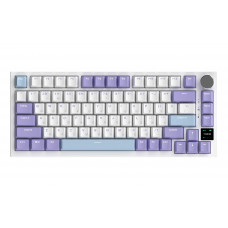 Клавіатура бездротова Ajazz AK820 Pro Flying Fish Switch Purple RGB With Screen (AK820PRO-FF-PWB)