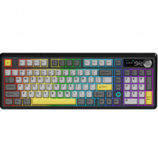 Клавіатура бездротова Ajazz AK980 V2 Maillard Switch Black (AK980-V2-M-BGY)