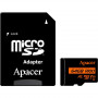 Карта пам`ятi MicroSDXC  64GB UHS-I/U3 Class 10 Apacer (AP64GMCSX10U8-R) + SD адаптер