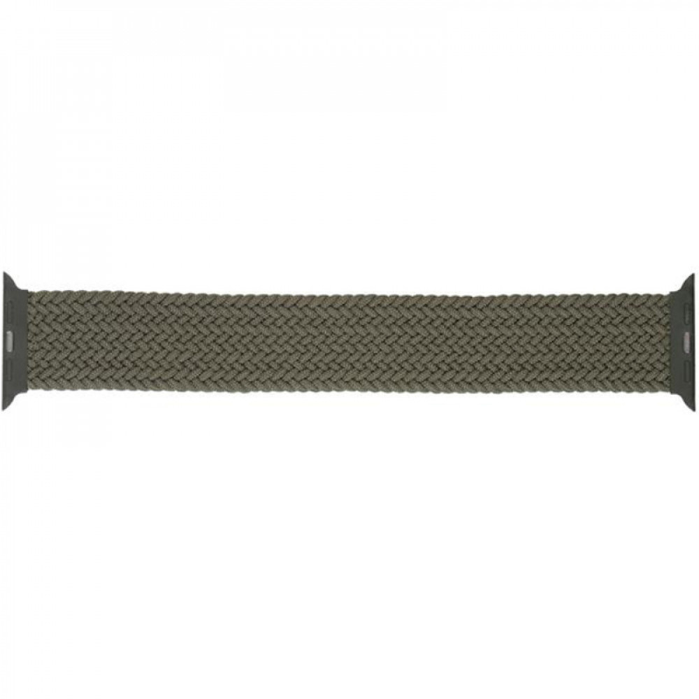 Ремінець Armorstandart Braided Solo Loop для Apple Watch 38mm/40mm/41mm Inverness Green Size 2 (120 mm) (ARM58063)