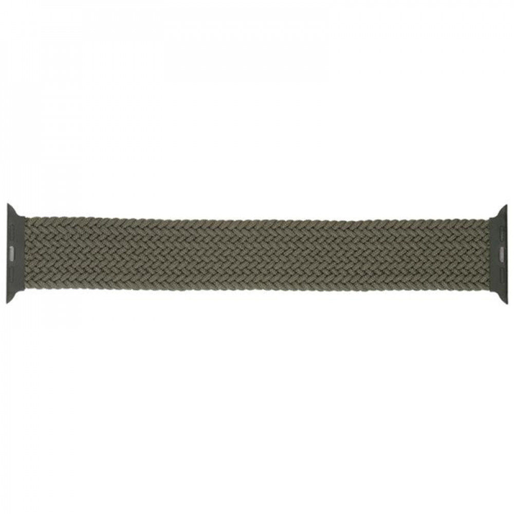 Ремінець Armorstandart Braided Solo Loop для Apple Watch 42mm/44mm/45mm/49mm Inverness Green Size 6 (148 mm) (ARM58075)
