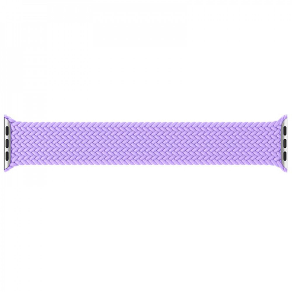 Ремінець Armorstandart Braided Solo Loop для Apple Watch 38mm/40mm/41mm Lavender Grey Size 2 (120 mm) (ARM64897)