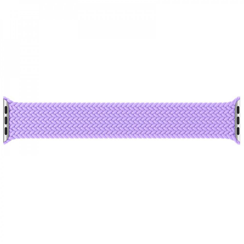 Ремінець Armorstandart Braided Solo Loop для Apple Watch 42mm/44mm/45mm/49mm Lavender Grey Size 6 (148 mm) (ARM64910)