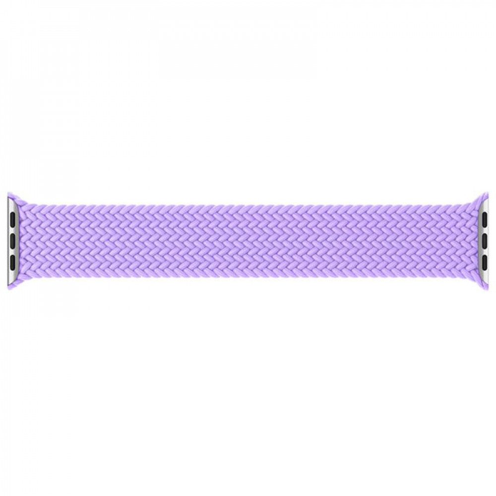 Ремінець Armorstandart Braided Solo Loop для Apple Watch 42mm/44mm/45mm/49mm Lavender Grey Size 8 (160 mm) (ARM64911)