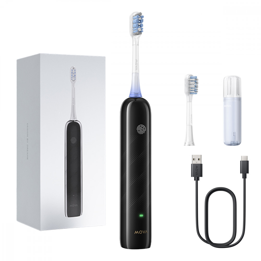 Зубна електрощітка Mova Fresh Black (ATB13A-BK)