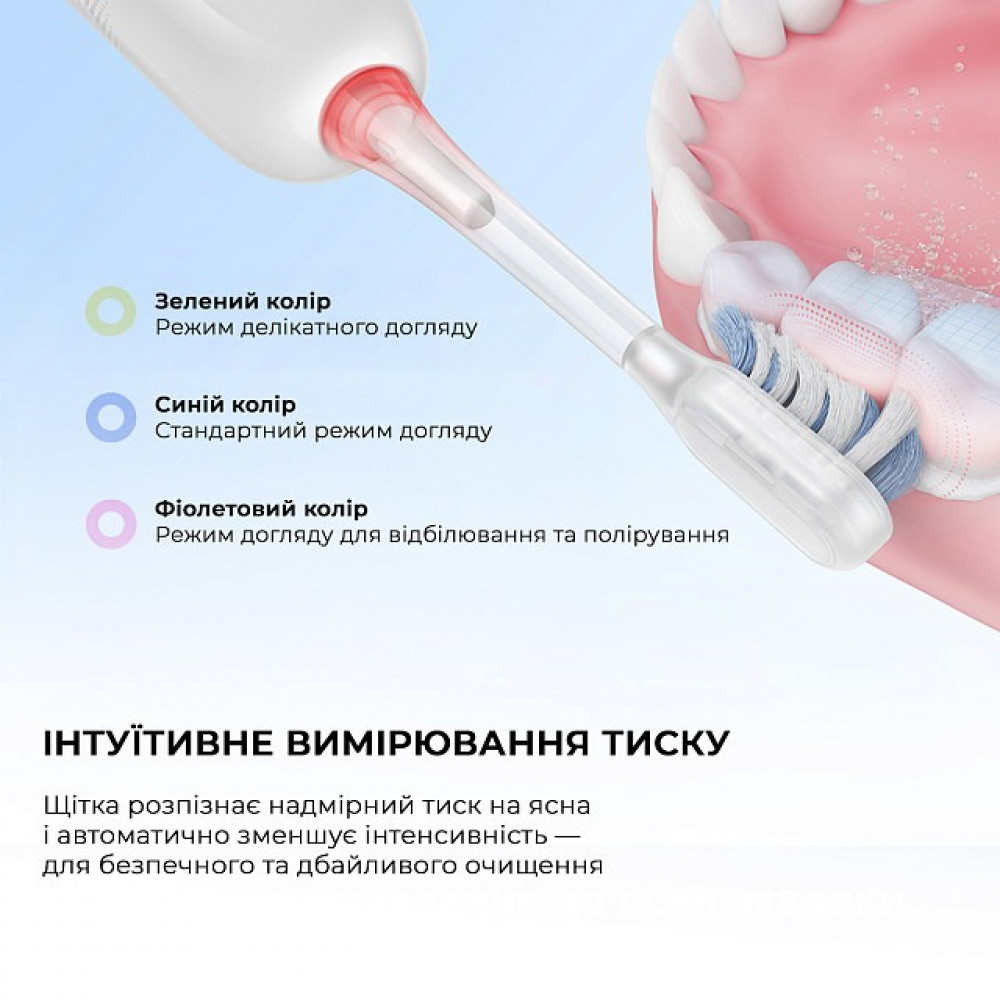 Зубна електрощітка Mova Fresh White (ATB13A-WH)