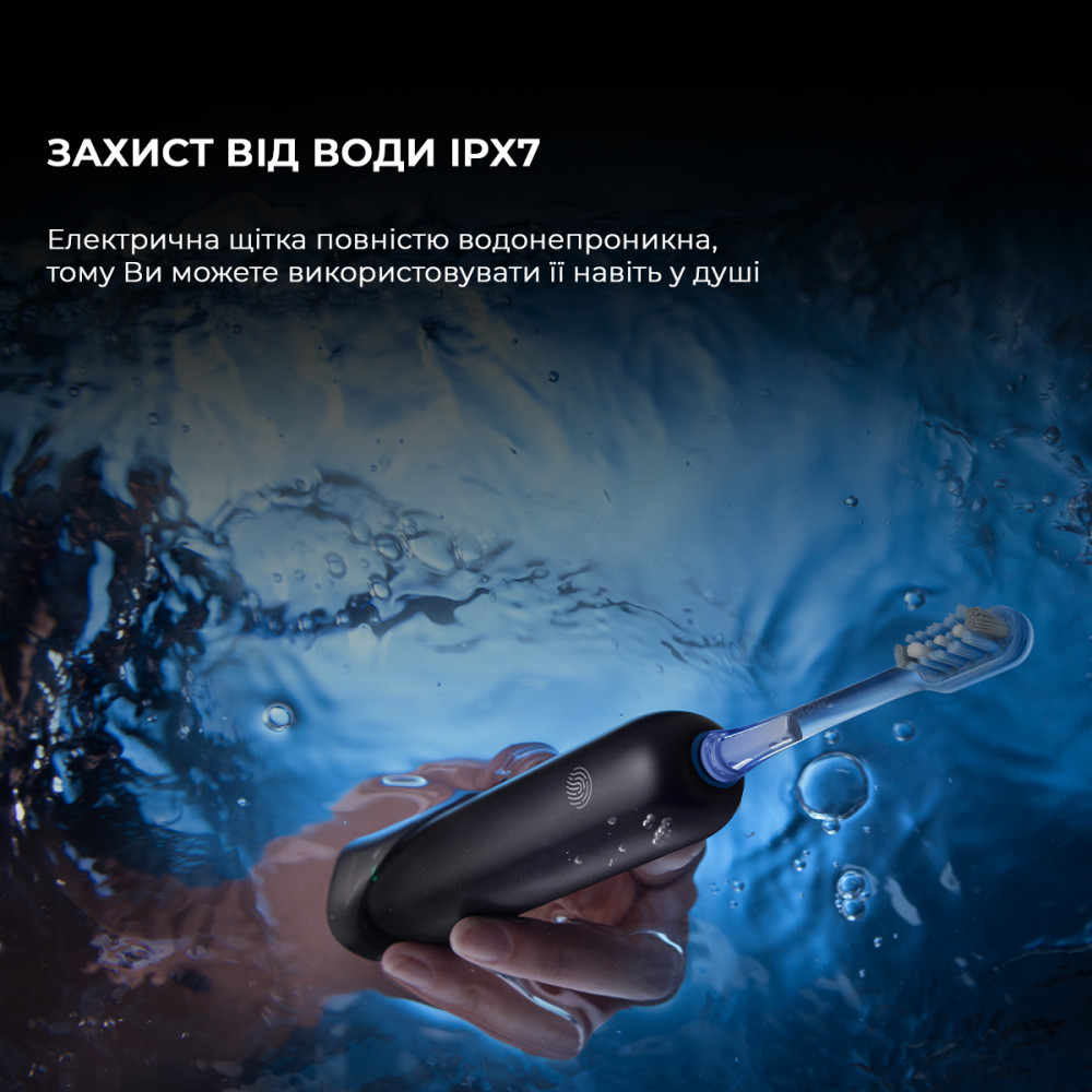 Зубна електрощітка Mova Fresh Pro Black (ATB15A-BK)