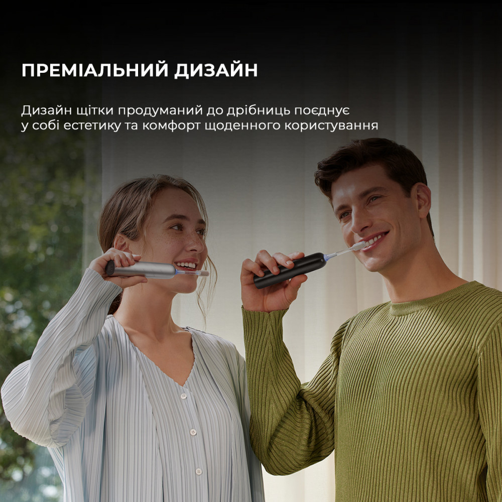 Зубна електрощітка Mova Fresh Pro Black (ATB15A-BK)