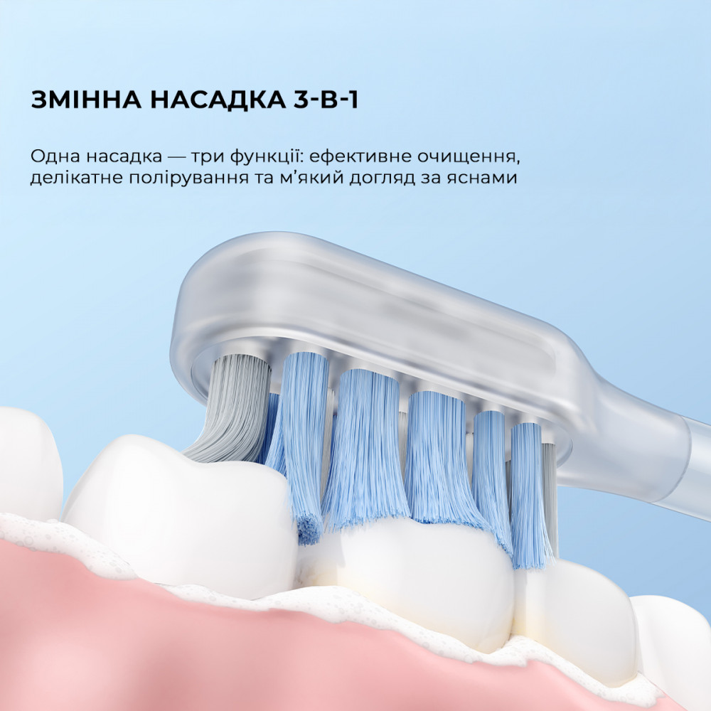 Зубна електрощітка Mova Fresh Pro Black (ATB15A-BK)