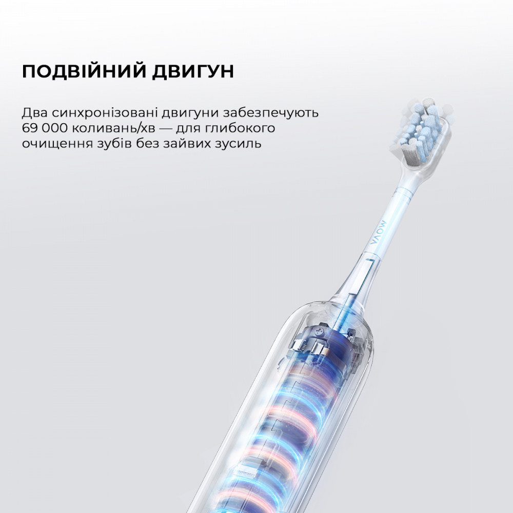 Зубна електрощітка Mova Fresh Pro Black (ATB15A-BK)