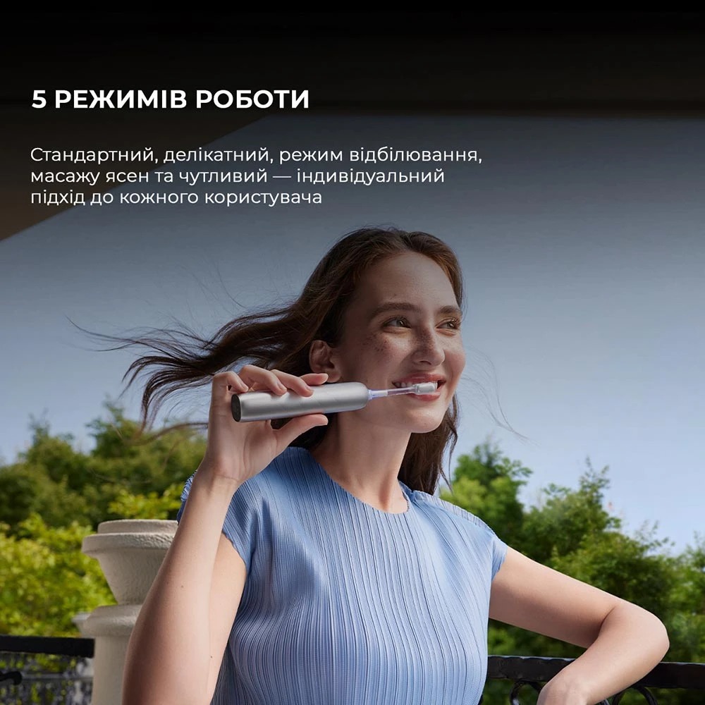 Зубна електрощітка Mova Fresh Pro Silver (ATB15A-SIL)