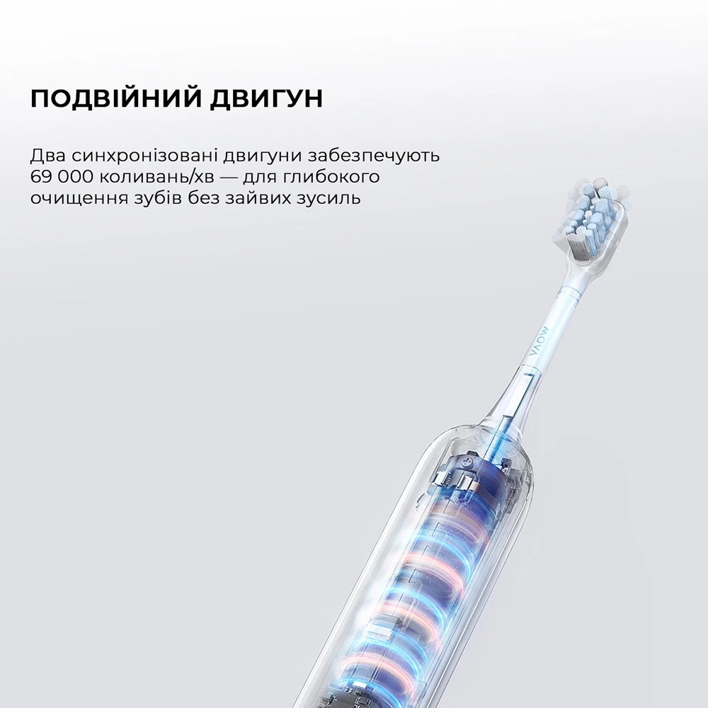 Зубна електрощітка Mova Fresh Pro Silver (ATB15A-SIL)
