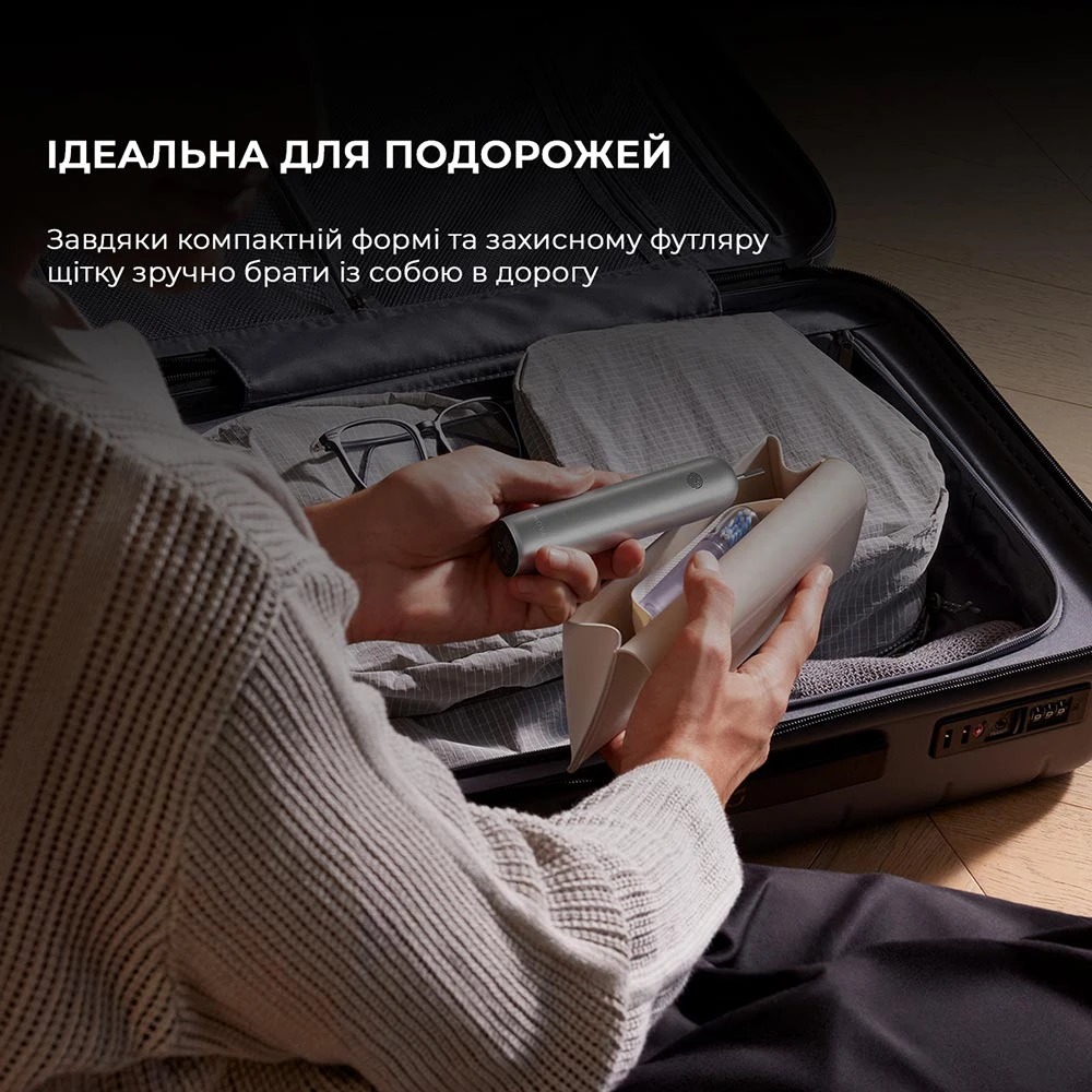 Зубна електрощітка Mova Fresh Pro Silver (ATB15A-SIL)