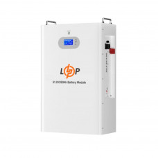 Акумуляторна батарея LogicPower 51.2V 280 AH (14336 Wh) (Smart BMS 200A) з LCD AB RS485/CAN LiFePO4