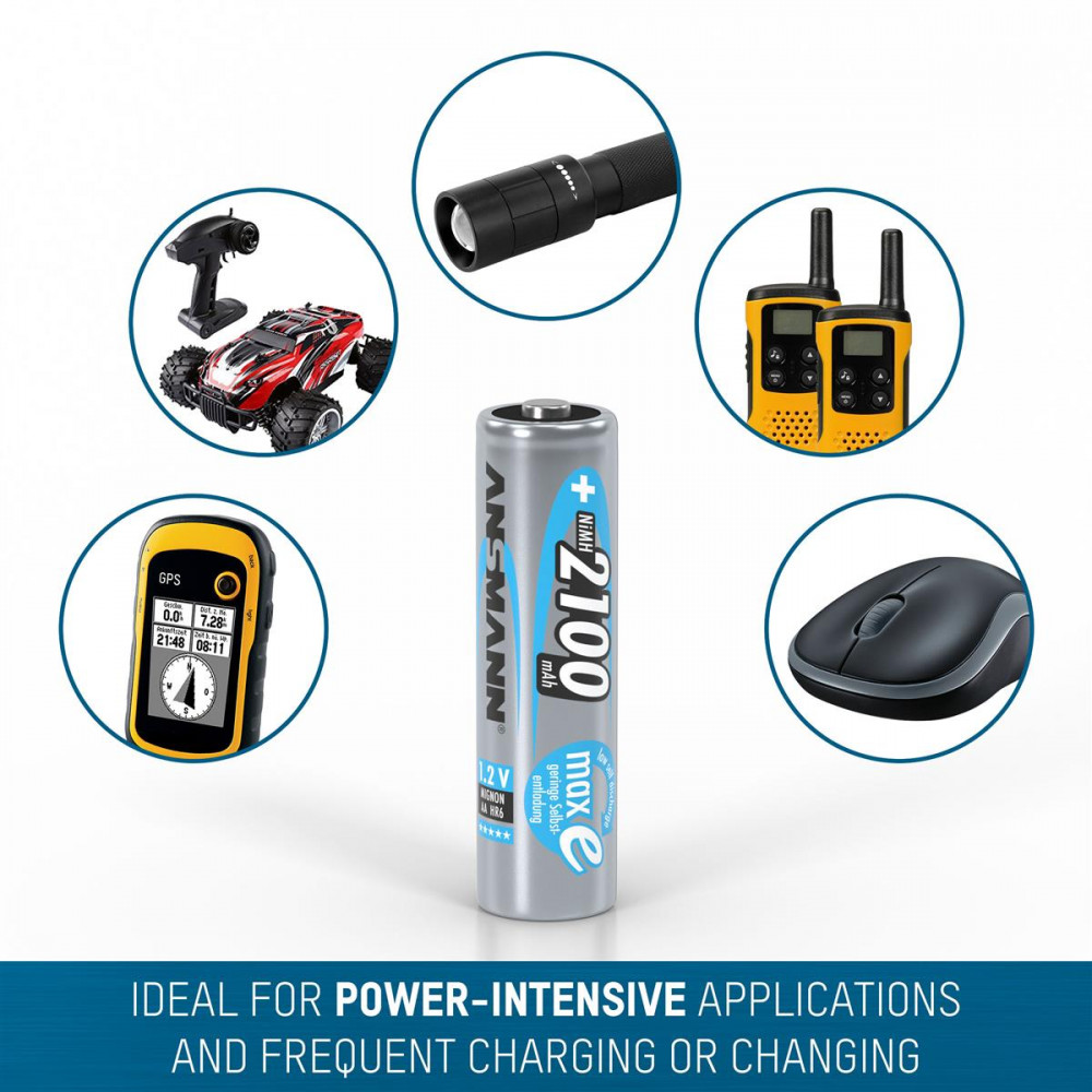 Акумулятори Ansmann AA/HR06 NI-MH 2100 mAh BL 4 шт