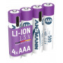 Акумулятори Ansmann AAA/HR03 Li-Ion 500 mAh BL 4 шт