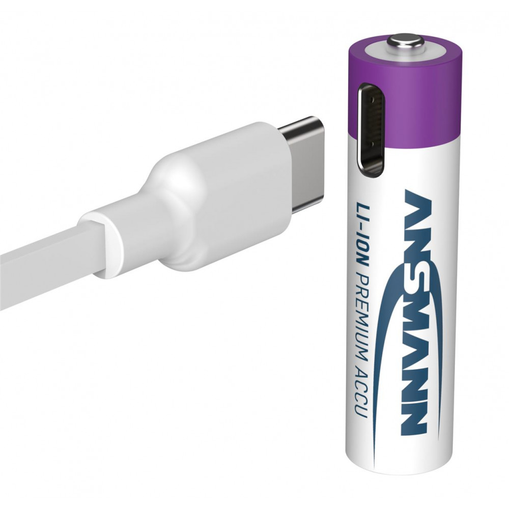 Акумулятори Ansmann AAA/HR03 Li-Ion 500 mAh BL 4 шт