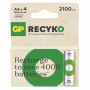 Акумулятори GP Recyko AA/HR06 NI-MH 2100 mAh BL 4 шт