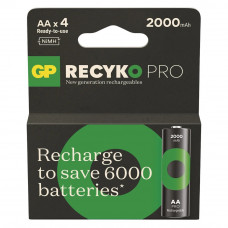 Акумулятори GP Recyko Pro AA/HR06 NI-MH 2000 mAh BL 4 шт