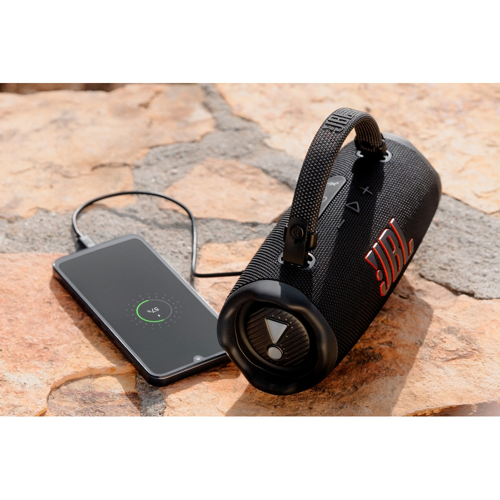 Акустична система JBL Charge 6 Black (JBLCHARGE6BLK)