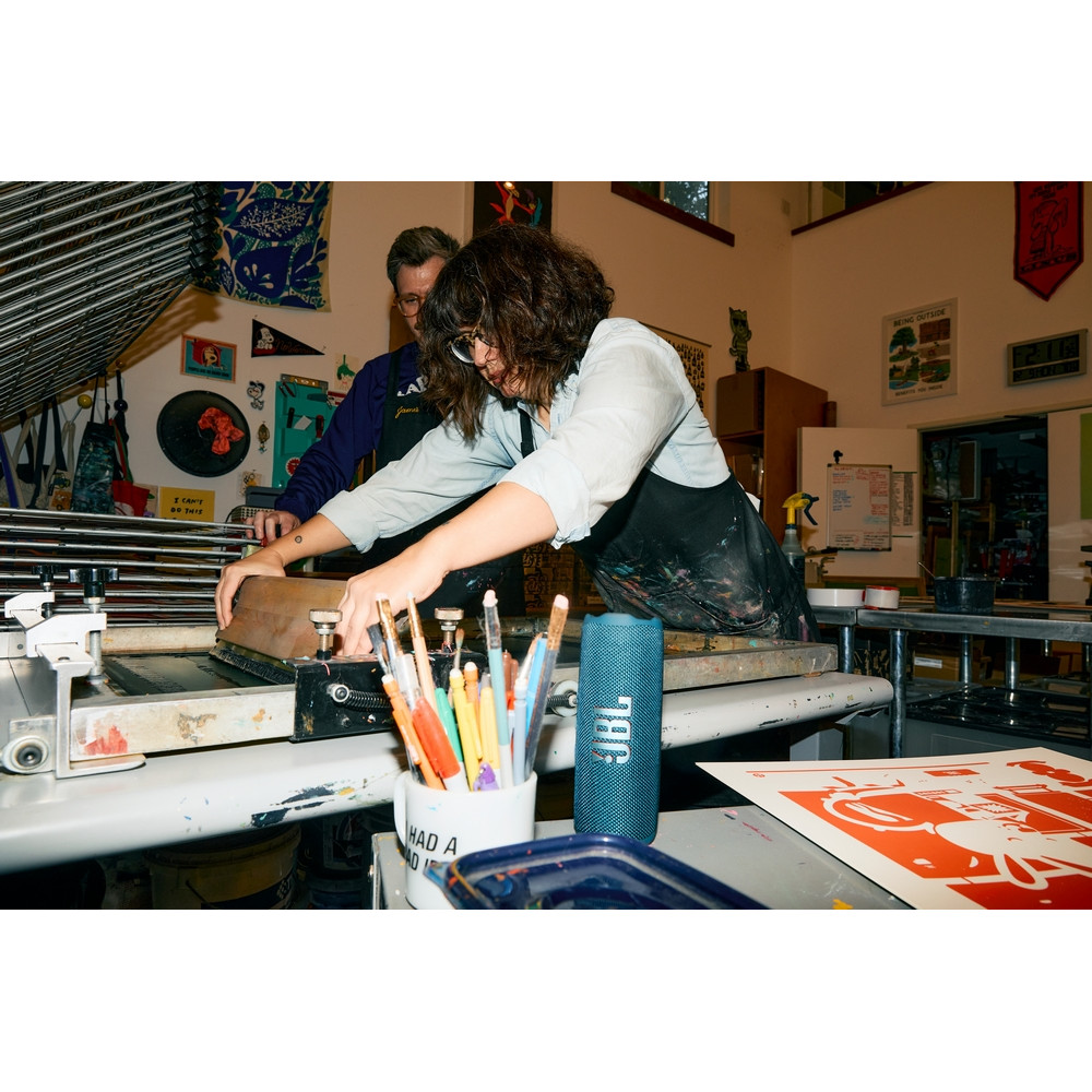 Акустична система JBL Flip 7 Blue (JBLFLIP7BLU)