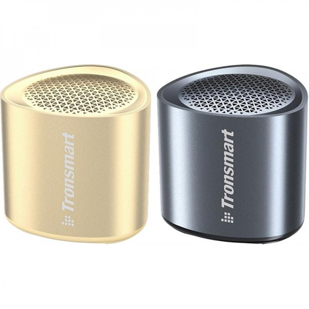 Акустична система Tronsmart Nimo Mini Speaker Polar Black + Nimo Mini Speaker Gold (994703)