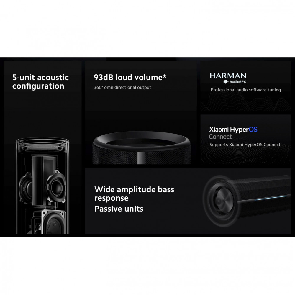 Акустична система Xiaomi Bluetooth Speaker Black (QBH4275GL)_EU