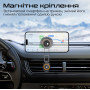 Автотримач для смартфона магнітний Promate Bridgemount Black