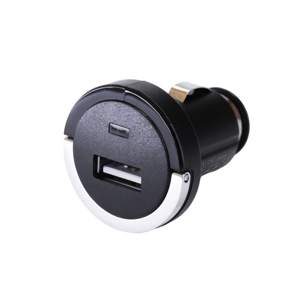 Автомобільний зарядний пристрій Strax Car Charger 2.4A Single USB-A Black (4029948595757) Bulk