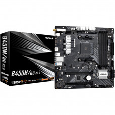 Материнська плата ASRock B450M/ac R2.0 Socket AM4