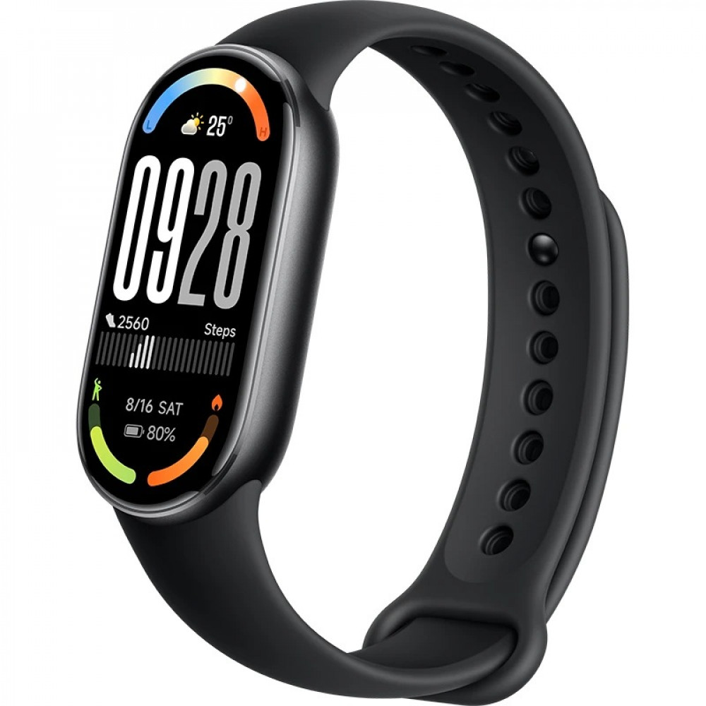 Фiтнес-браслет Xiaomi Smart Band 10 Black (BHR07PYGL)