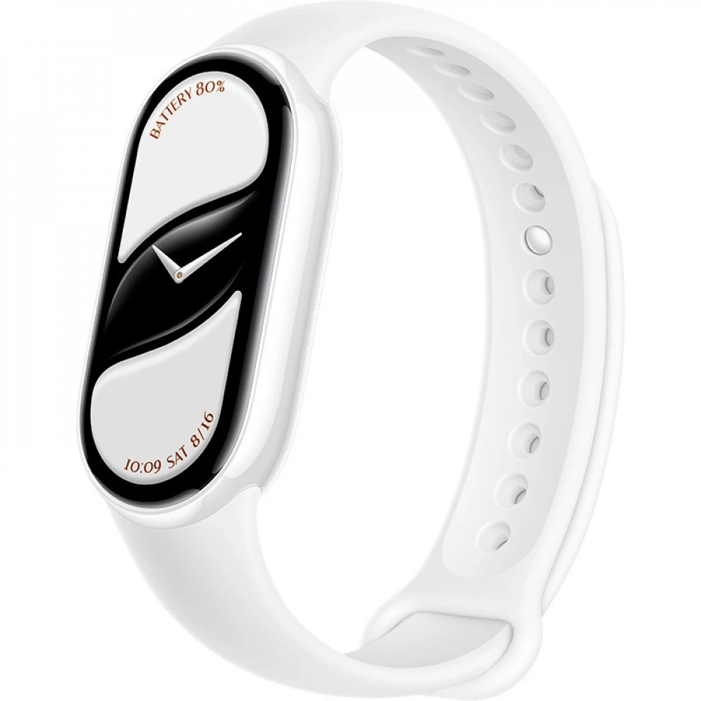 Фiтнес-браслет Xiaomi Smart Band 10 Ceramic Edition Pearl White (BHR07Y5GL)