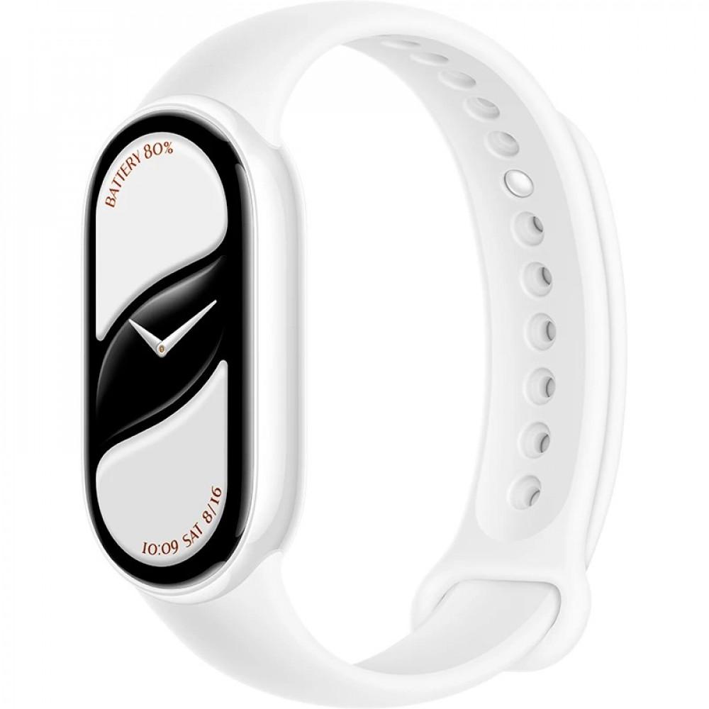 Фiтнес-браслет Xiaomi Smart Band 10 Ceramic Edition Pearl White (BHR07Y5GL)