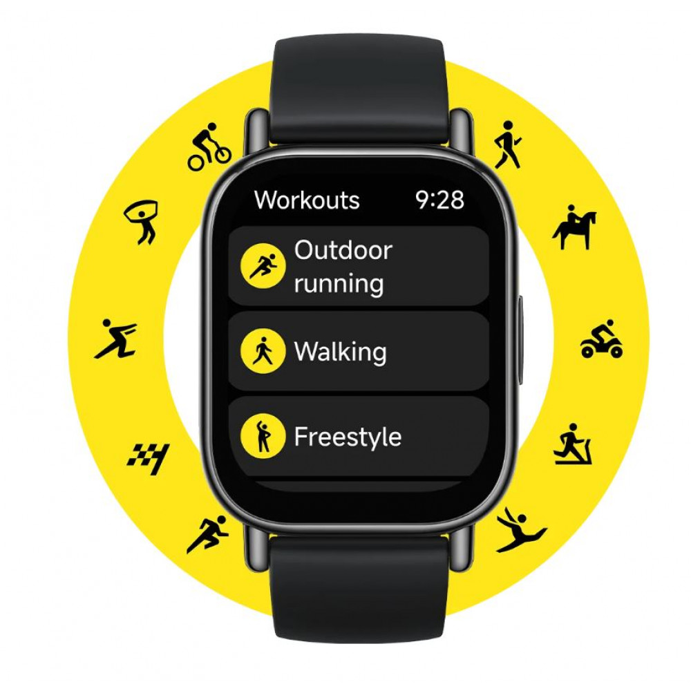 Смарт-годинник Xiaomi Redmi Watch 5 Lite Black (BHR8789GL)