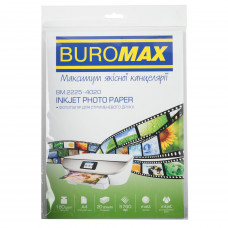Фотопапір Buromax матовий 180г/м2 А4, 20л (BM.2225-4020) Фотопапір Buromax матовий 180г/м2 А4, 20л (BM.2225-4020)